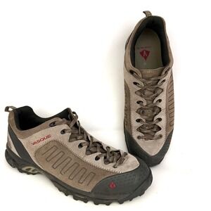 Vasque Juxt 7000 M Mens Hiking Shoes Brown Leather Trail Sneakers Size 11M 44.5